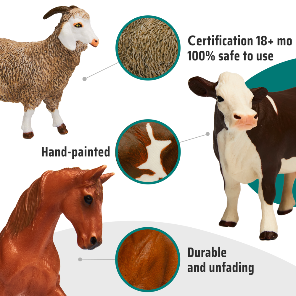Farm Animal Figures Set
