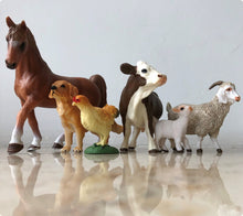 Загрузить изображение в средство просмотра галереи, Набор фермерских животных и сказок для самостоятельной игры детей
